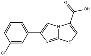 6-(3-CHLORO-PHENYL)-IMIDAZO[2,1-B]THIAZOLE-3-CARBOXYLIC ACID