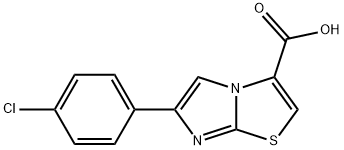 6-(4-氯苯基)咪唑并[2,1-B][1,3]噻唑-3-羧酸