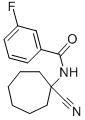 N-(1-CYANO-CYCLOHEPTYL)-3-FLUORO-BENZAMIDE