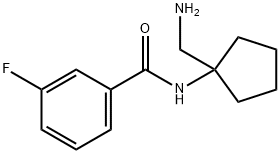 N-(1-(氨基甲基)环戊基)-3-氟苯甲酰胺