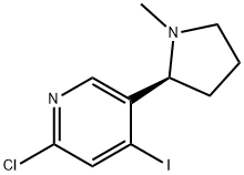 2-Chloro-4-iodo-5-[(2S)-1-Methyl-2-pyrrolidinyl]-pyridine