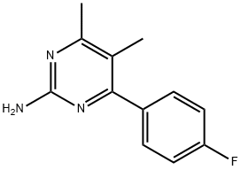 4-(4-FLUOROPHENYL)-5,6-DIMETHYLPYRIMIDIN-2-AMINE