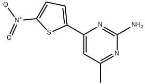 4-(5-NITROTHIEN-2-YL)-6-METHYLPYRIMIDIN-2-AMINE