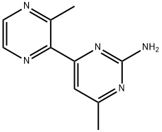 4-(3-METHYLPYRAZIN-2-YL)-6-METHYL-PYRIMIDIN-2-AMINE
