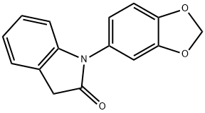 1-benzo[1,3]dioxol-5-yl-1,3-dihydro-indol-2-one