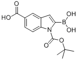 2-硼-1H-吲哚-1,5-二羧酸-1-(1,1-二甲基乙酯)