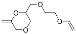 1,4-Dioxane,  2-[[2-(ethenyloxy)ethoxy]methyl]-6-methylene-