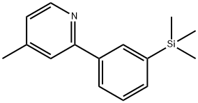 4-methyl-2-(3-trimethylsilylphenyl)pyridine
