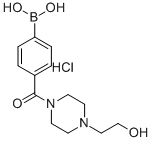 4-(4-(2-羟基乙基)哌嗪-1-羰基)苯基硼酸