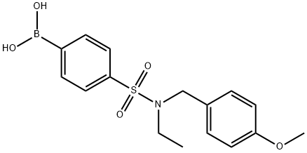 4-(N-乙基-N-(4-甲氧基苄基)磺酰胺)苯基硼酸