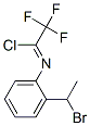 N-[2-(1-BROMOETHYL)PHENYL]-2,2,2-TRIFLUOROACETIMIDOYL CHLORIDE