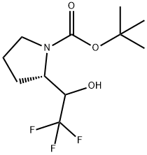 (S)-tert-butyl 2-(2,2,2-trifluoro-1-hydroxyethyl)pyrrolidine-1-carboxylate