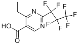 4-ETHYL-2-HEPTAFLUOROPROPYL-PYRIMIDINE-5-CARBOXYLIC ACID