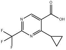 4-环丙基-2-三氟甲基嘧啶-5-甲酸