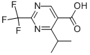 4-ISOPROPYL-2-TRIFLUOROMETHYL PYRIMIDINE-5-CARBOXYLIC ACID