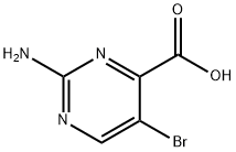 2-氨基-5-溴嘧啶-4-羧酸