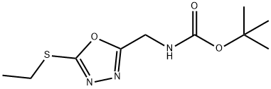 ((5-(乙硫基)-1,3,4-噁二唑-2-基)甲基)氨基甲酸叔丁酯