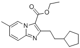 ETHYL 2-CYCLOPENTYLETHYL 5-METHYL-1H-IMIDAZO[1,2-A]PYRIDINE-3-CARBOXYLATE