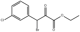 Benzenepropanoic acid, α-bromo-3-chloro-β-oxo-, ethyl ester
