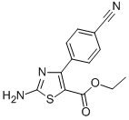 ETHYL 2-AMINO-4-(4-CYANO)PHENYL THIAZOLE-5-CARBOXYLATE