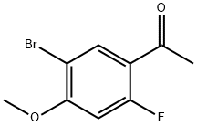 1-(5-溴-2-氟-4-甲氧基-苯基)-乙酮