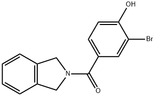(3-溴-4-羟基苯基)(异吲哚啉-2-基)甲酮