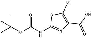 N-BOC-2-氨基-5-溴噻唑-4-甲酸