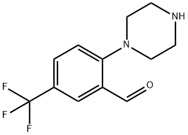2-PIPERAZIN-1-YL-5-TRIFLUOROMETHYLBENZALDEHYDE