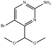 2-氨基-5-溴-4-二甲氧基甲基嘧啶