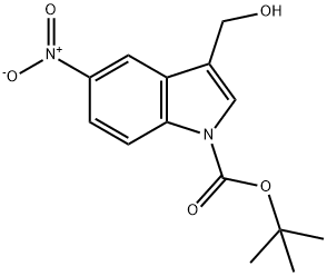 1-BOC-3-羟基甲基-5-硝基吲哚