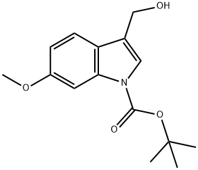 1-BOC-3-羟基甲基-6-甲氧基吲哚