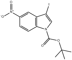 3-碘-5-硝基吲哚-1-羧酸叔丁酯