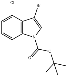 1-BOC-3-溴-4-氯吲哚