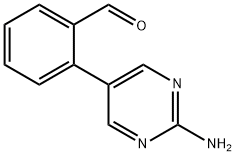 2-(2-AMINOPYRIMIDIN-5-YL)BENZALDEHYDE