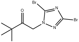 1-(3,5-dibromo-1H-1,2,4-triazol-1-yl)-3,3-dimethylbutan-2-one