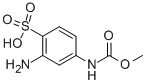 2-AMINO-4-[(METHOXYCARBONYL)AMINO]-BENZENESULFONIC ACID