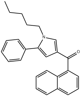Naphthalen-1-yl(1-pentyl-5-phenyl-1H-pyrrol-3-yl)Methanone