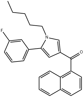 (5-(3-氟苯基)-1-戊基-1H-吡咯-3-基)(萘-1-基)甲酮