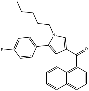 (5-(4-氟苯基)-1-戊基-1H-吡咯-3-基)(萘-1-基)甲酮