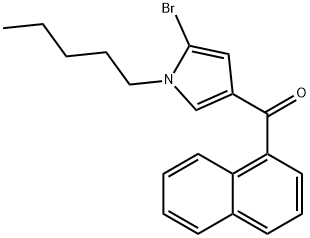 (5-溴-1-戊基-1H-吡咯-3-基)(萘-1-基)甲酮