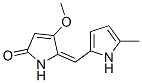 2H-Pyrrol-2-one,  1,5-dihydro-4-methoxy-5-[(5-methyl-1H-pyrrol-2-yl)methylene]-