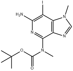 N4-BOC-7-碘-N4,1-二甲基-1H-咪唑并[4,5-C]吡啶-4,6-二胺