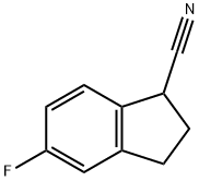 2,3-DIHYDRO-5-FLUORO-1H-INDENE-1-CARBONITRILE