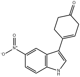 5-硝基-3-(4-氧环己烯-1-基)吲哚