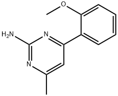 2-Amino-6-(2-methoxyphenyl)-4-methylpyrimidine