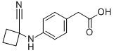 2-(4-(1-CYANOCYCLOBUTYLAMINO) PHENYL)ACETIC ACID