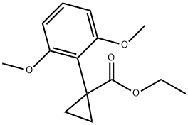 ethyl1-(2,6-dimethoxyphenyl)cyclopropane-1-carboxylate
