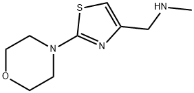 4-[(Methylamino)methyl]-2-morpholin-4-yl-1,3-thiazole