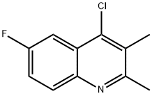 4-氯-6-氟-2,3-二甲基喹啉