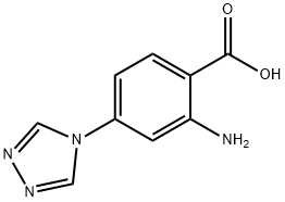 2-氨基-4-(4H-1,2,4-三唑-4-基)苯甲酸